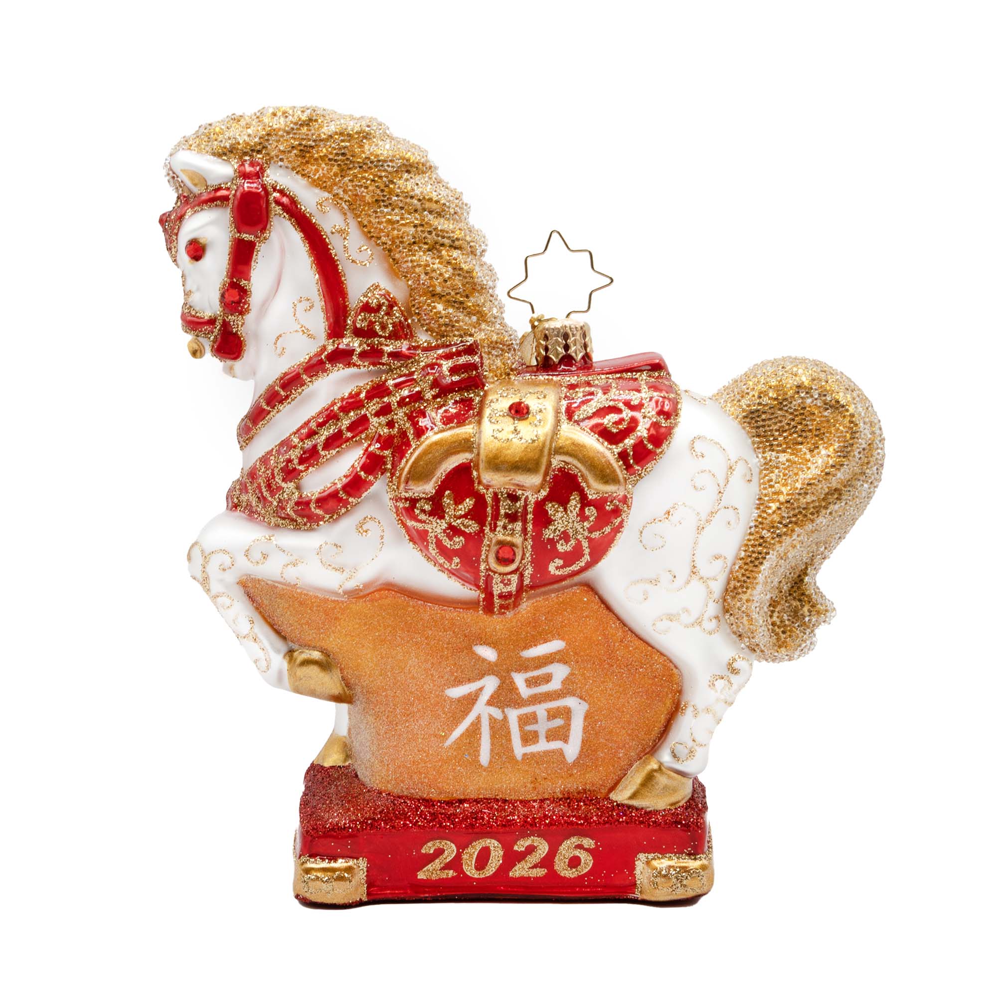 WONDER DECOR 2026 馬 親子 オーナメント 2026 Year Of The Horse – Christopher Radko