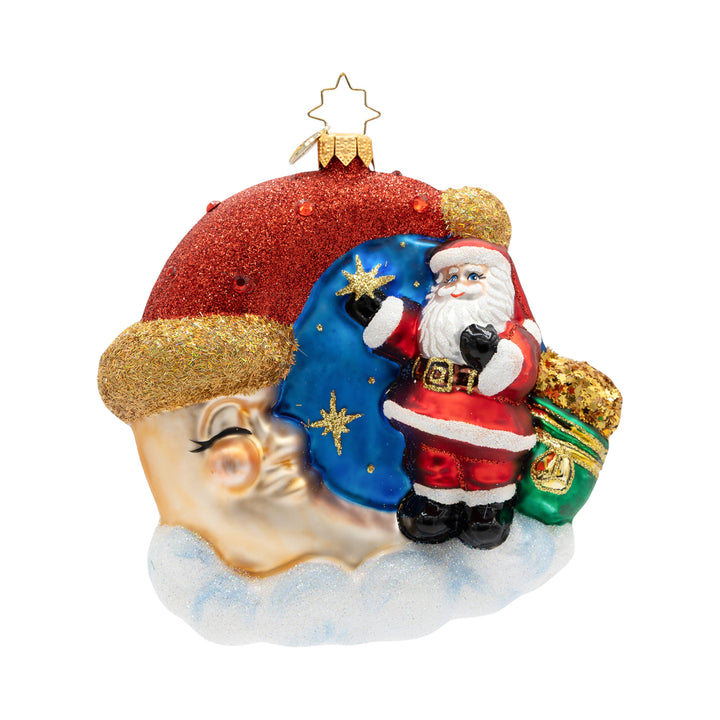 Crescent Wishes Santa