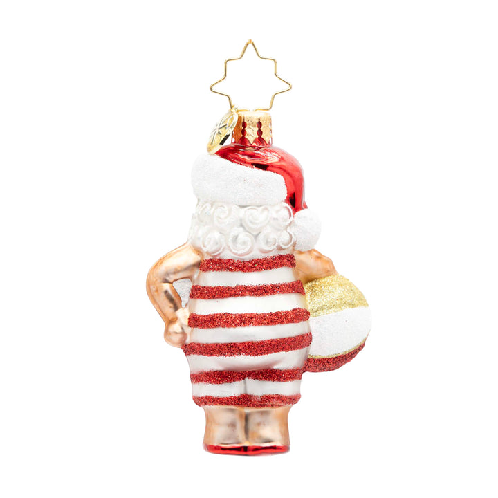 Santa Takes a Dip Gem