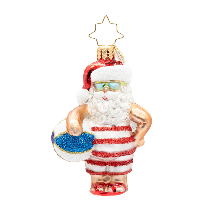 Santa Takes a Dip Gem