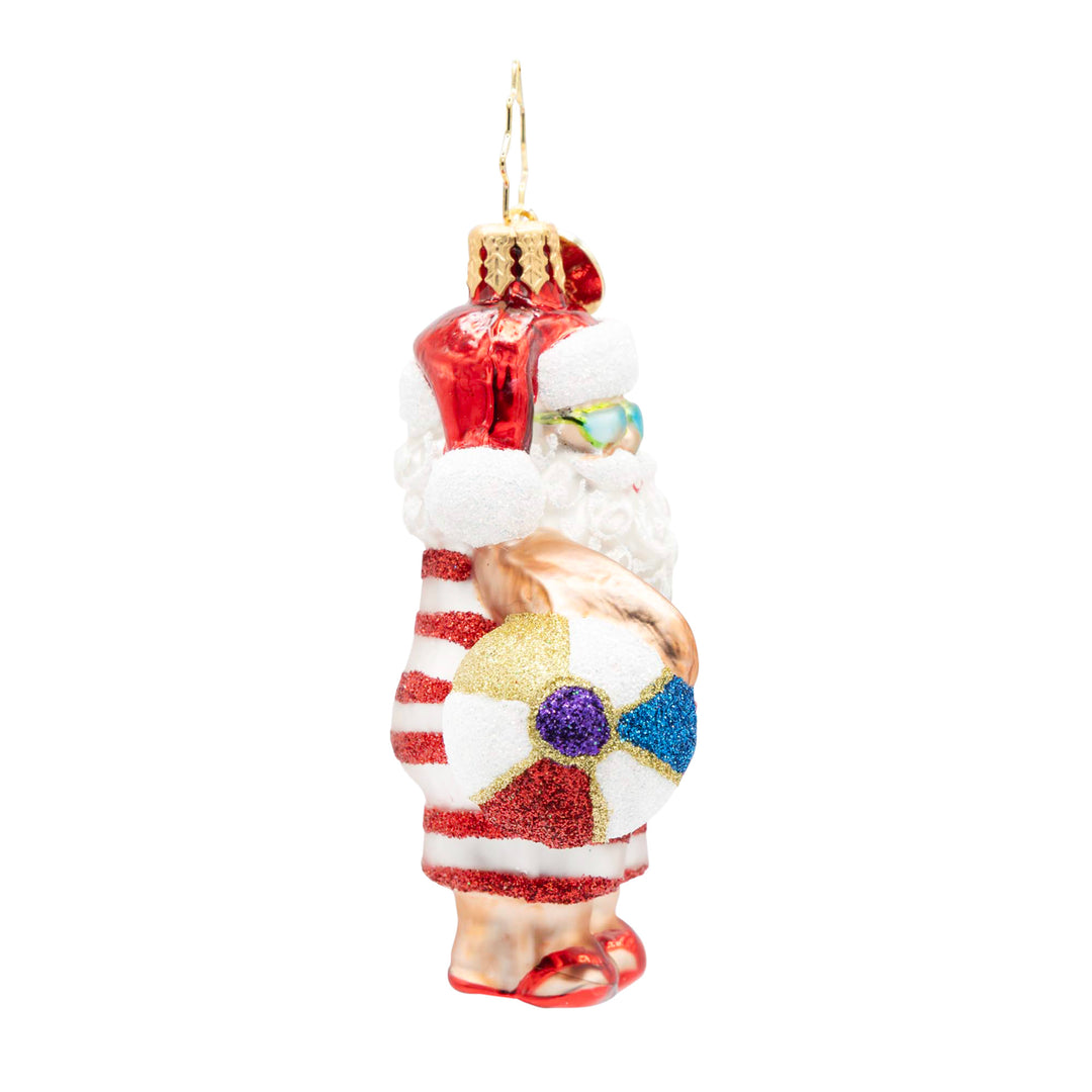 Santa Takes a Dip Gem