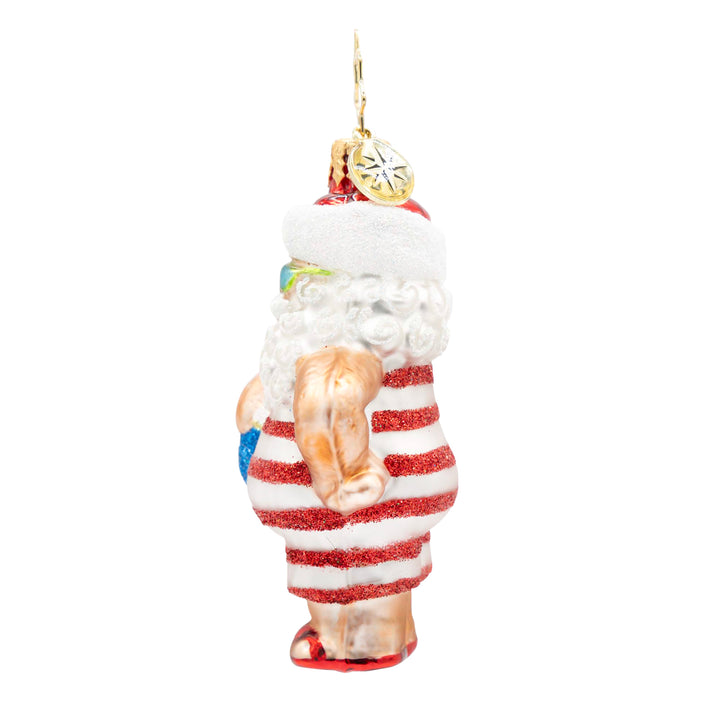 Santa Takes a Dip Gem