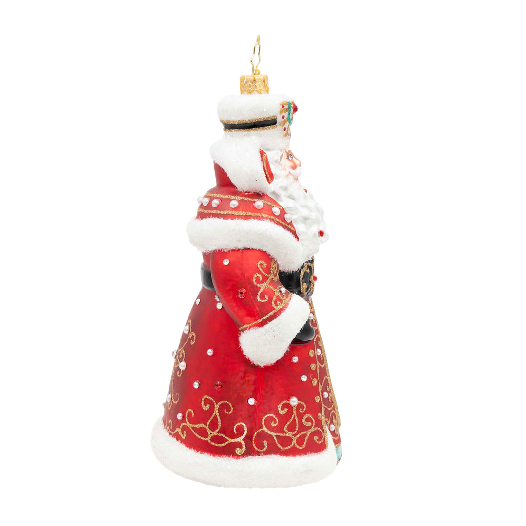 Gilded Majesty Santa