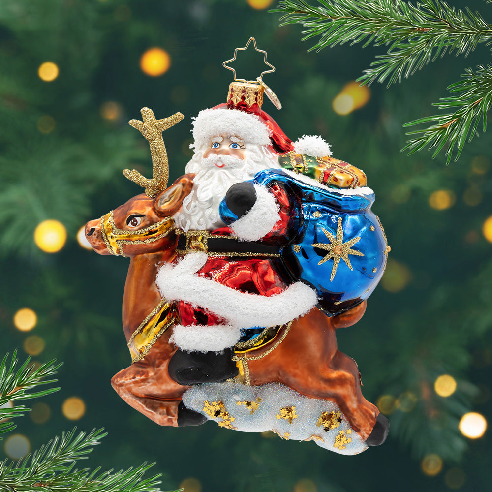 おもち　完売品　カーズ マテル　reindeer メーター　オーナメント Holiday Oompah Claus – Christopher Radko ミニカー
