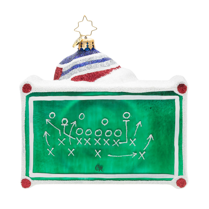 White, Red and Blue Holiday Huddle