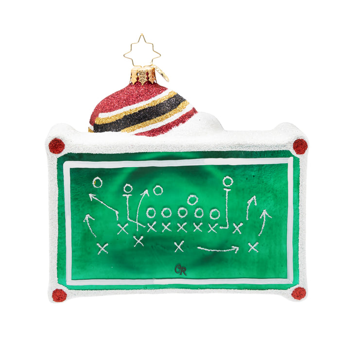 Red, Black and Gold Holiday Huddle