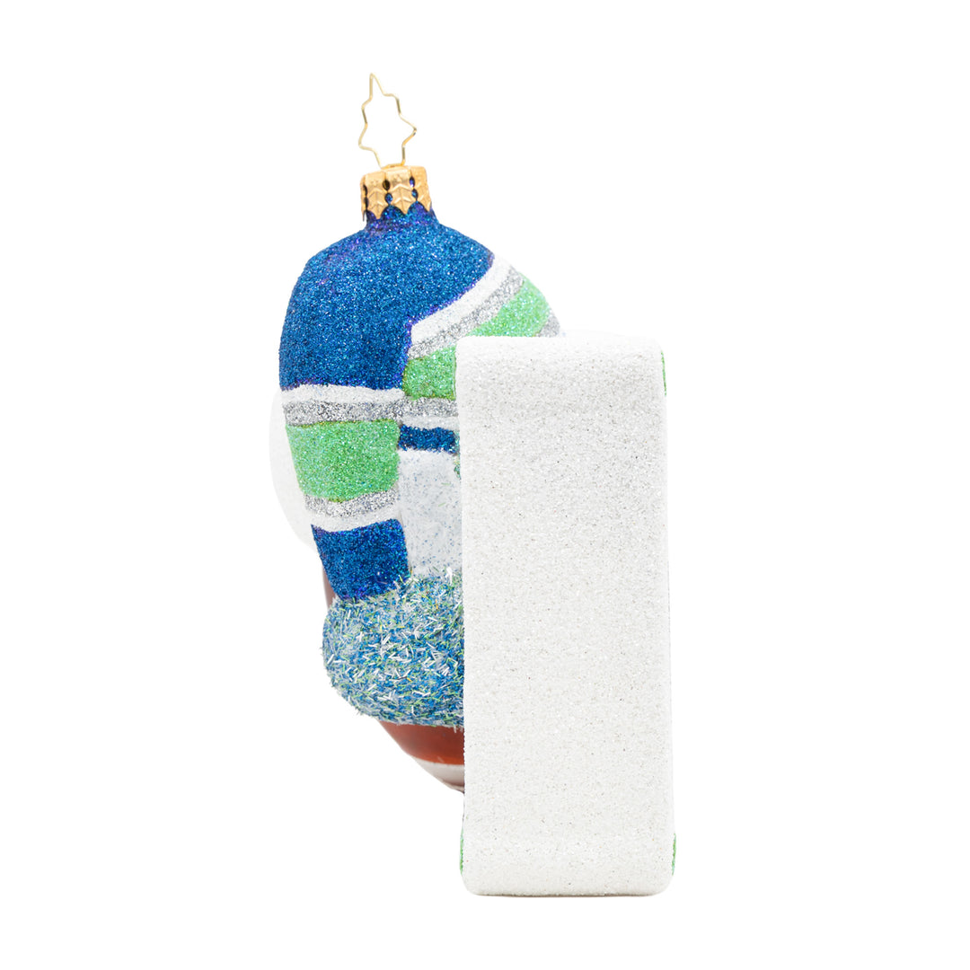 Green and Blue Holiday Huddle