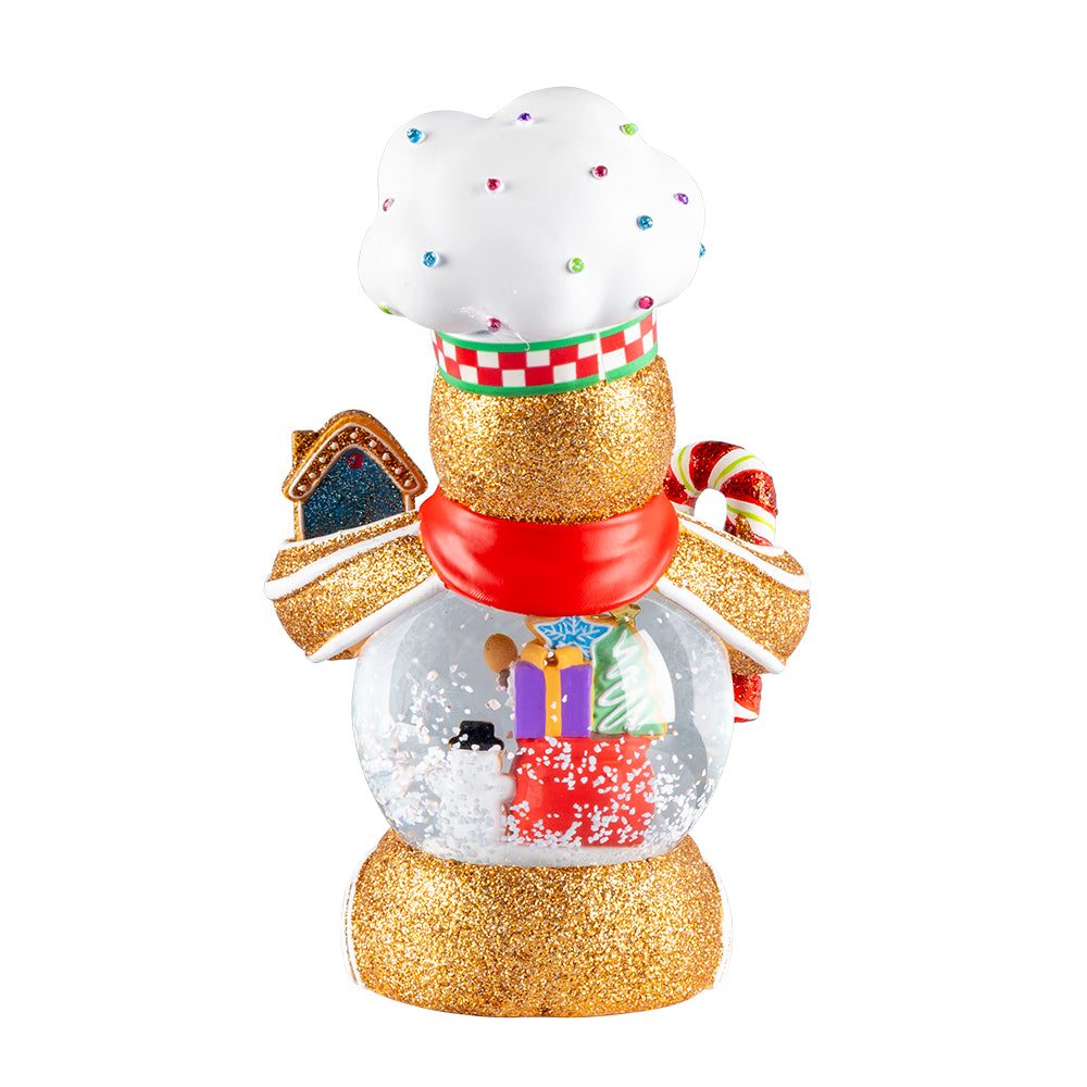 Jolly Ginger Baker Snowglobe