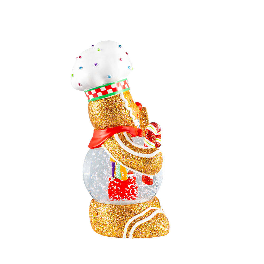 Jolly Ginger Baker Snowglobe