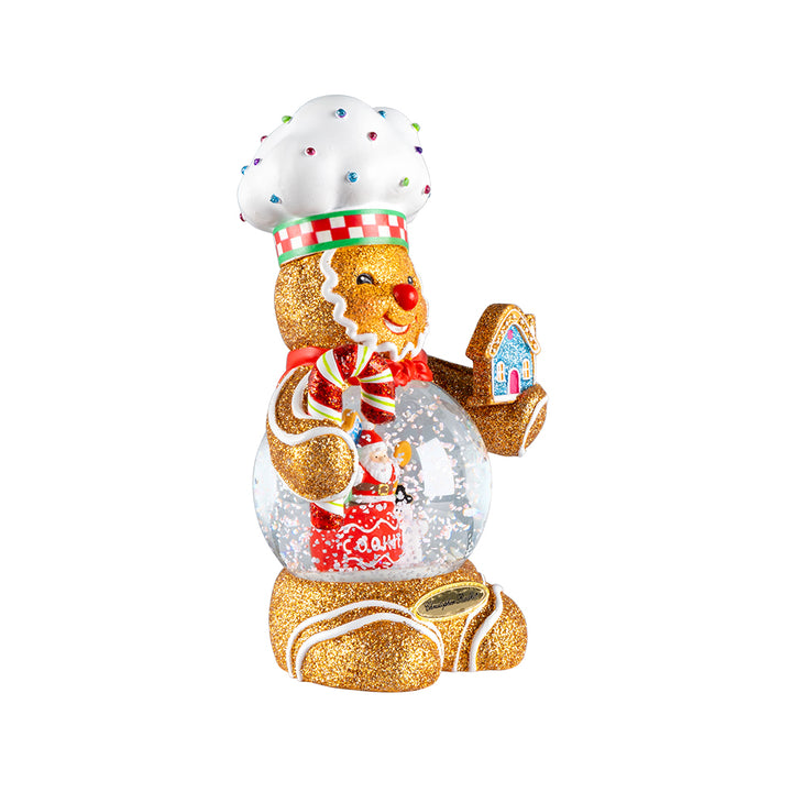 Jolly Ginger Baker Snowglobe