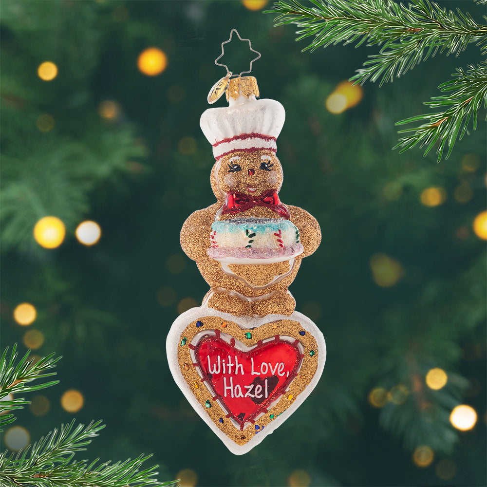 Sweet Heart Baker Personalized