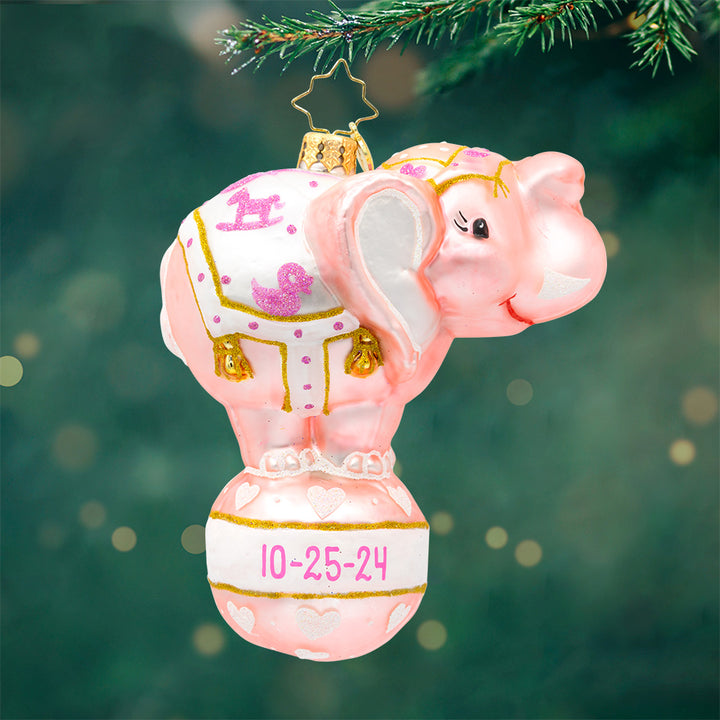 Balancing Baby Girl Personalized