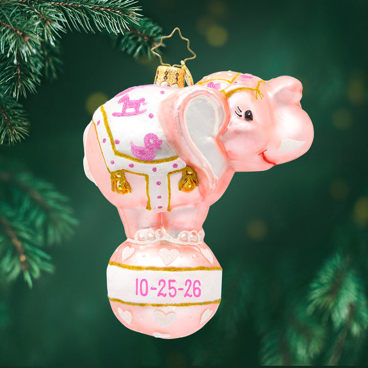 Balancing Baby Girl Personalized