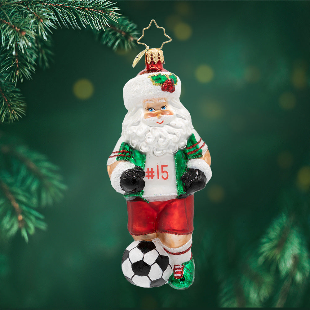 Kick It Like Kringle Personalized