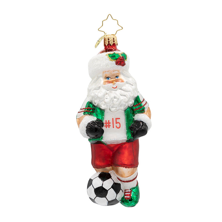 Kick It Like Kringle Personalized