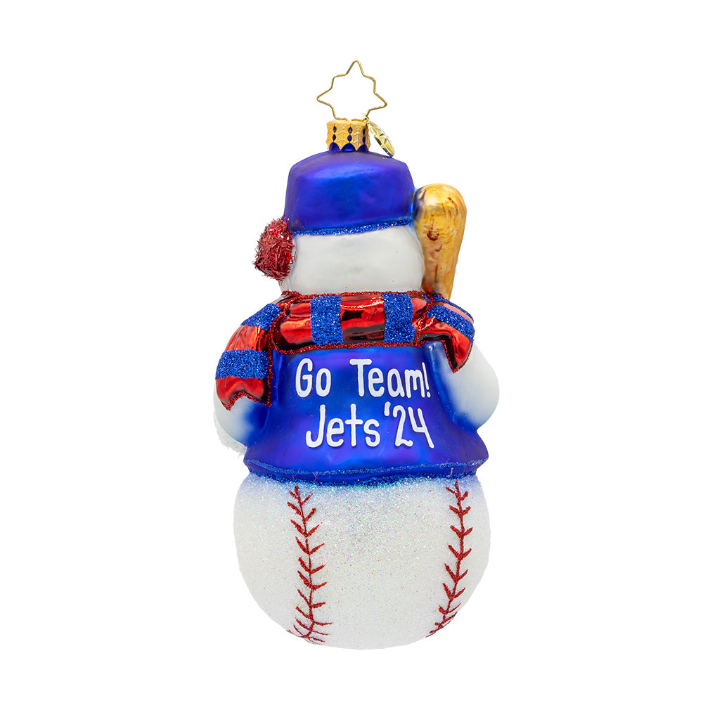 Snowy Slugger Personalized