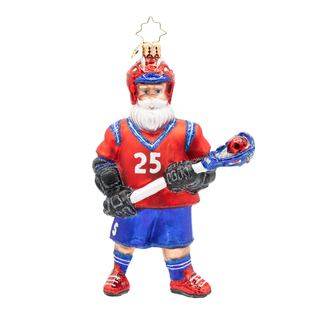 The Lacrosse Claus Personalized