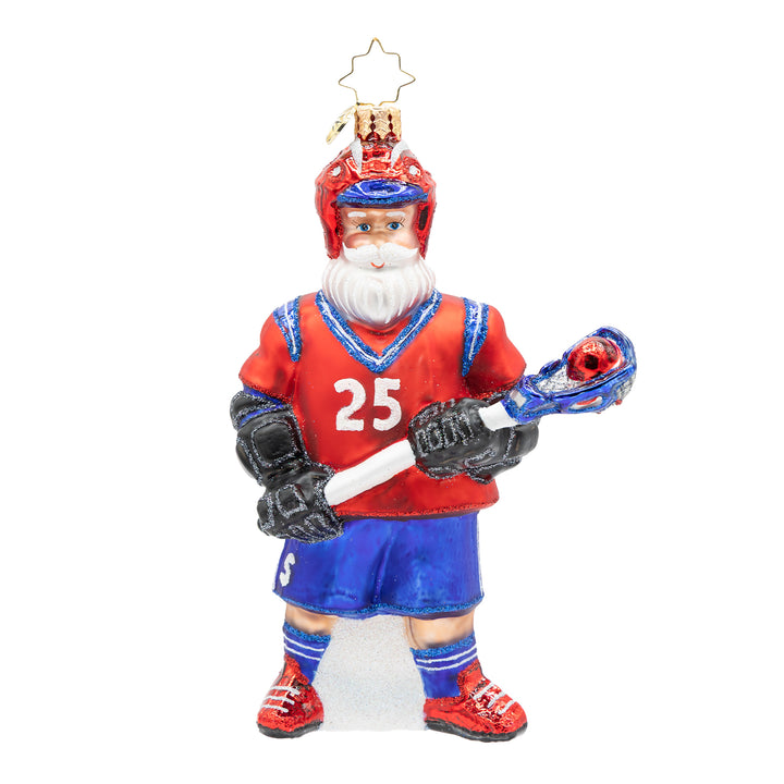The Lacrosse Claus Personalized