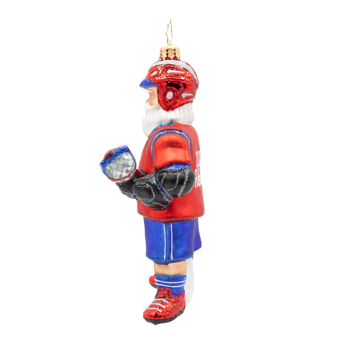 The Lacrosse Claus Personalized