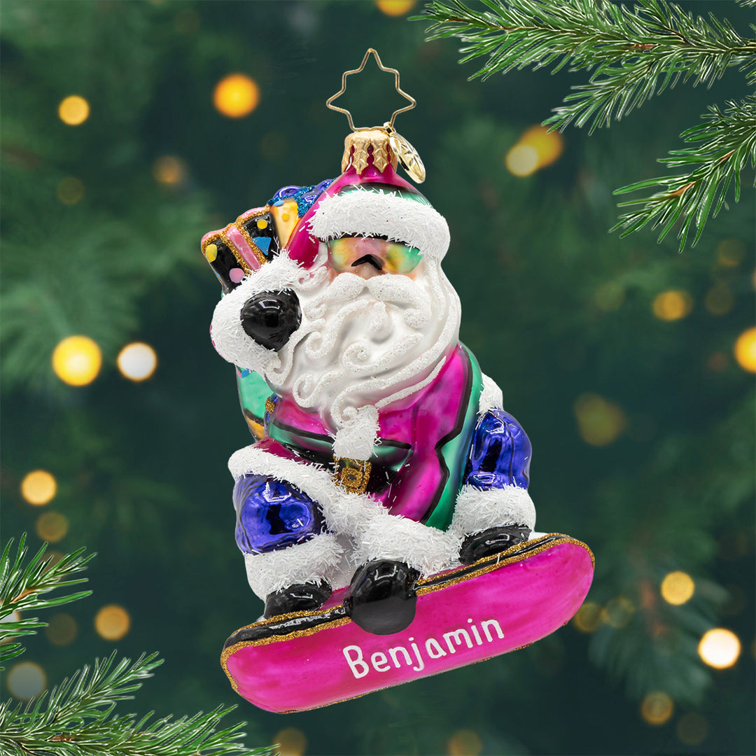 Shreddin' Claus Personalized