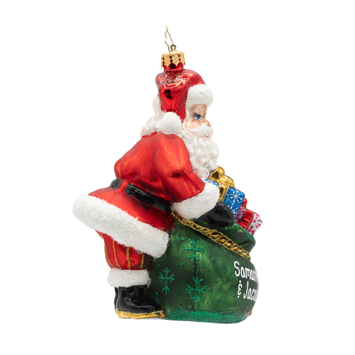 Santas Yearly Gift Drop Personalized