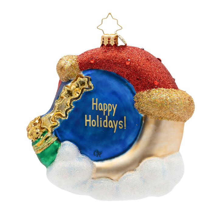 Crescent Wishes Santa Personalized