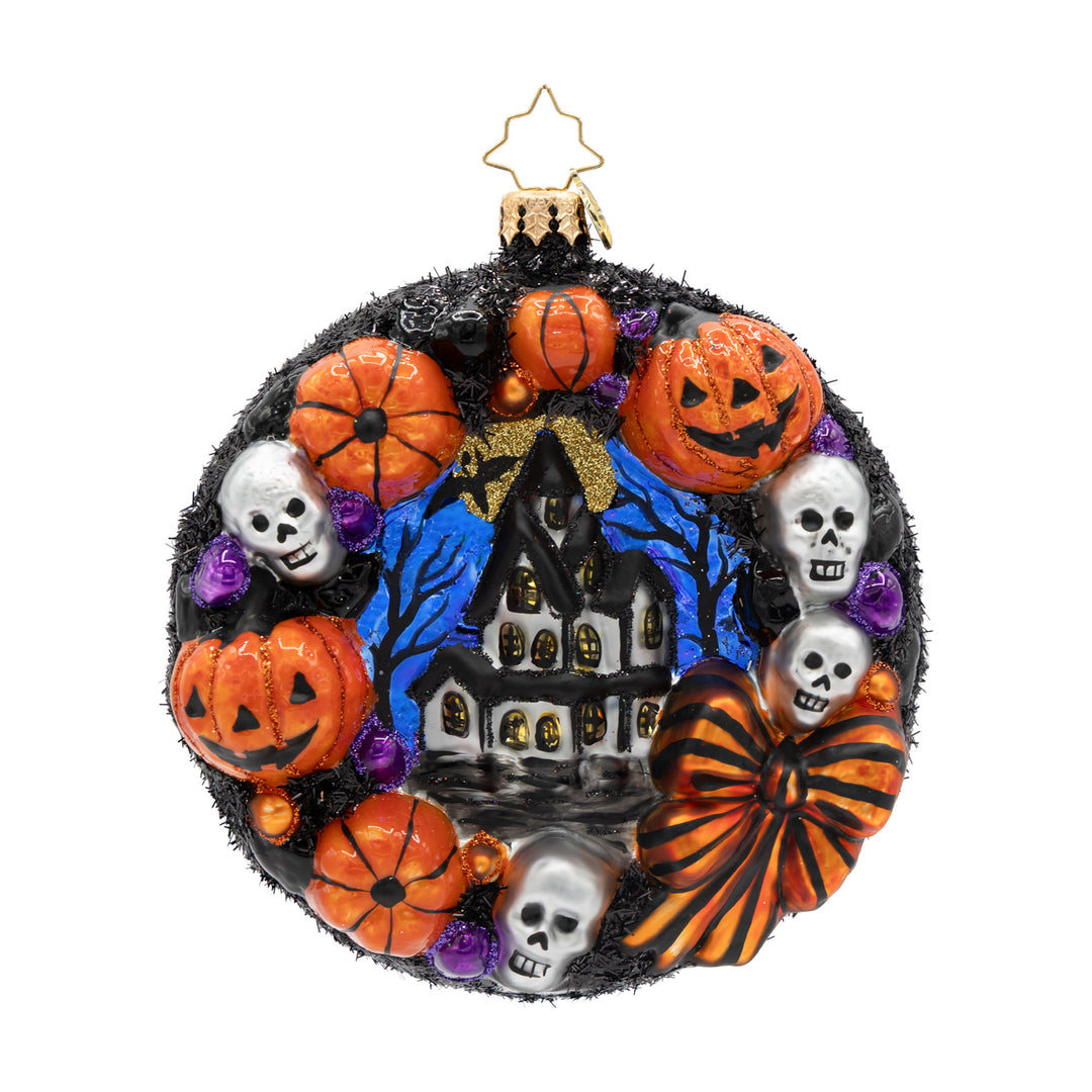 Wicked Welcome Wreath Personalized