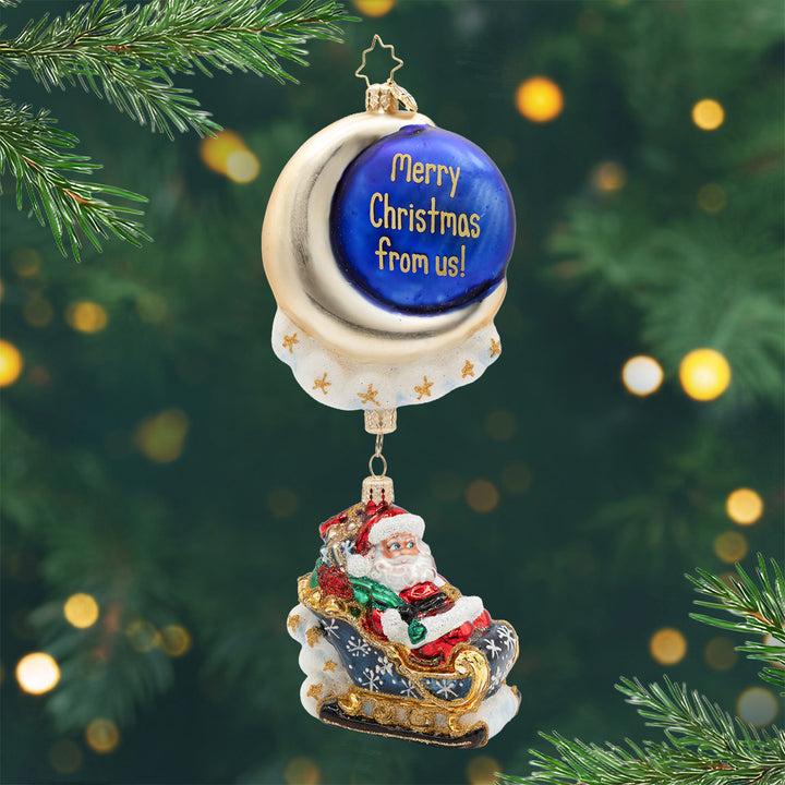 Moonlight Sleigh Ride Personalized