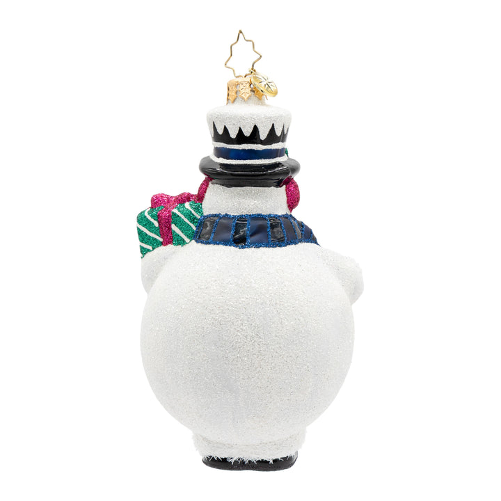 Bubbly Belly Snowman Personalized
