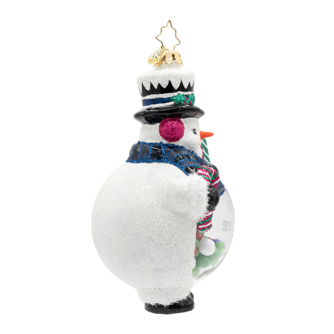 Bubbly Belly Snowman Personalized