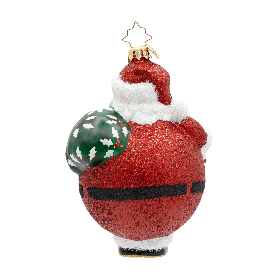 Bubbly Belly Santa Personalized