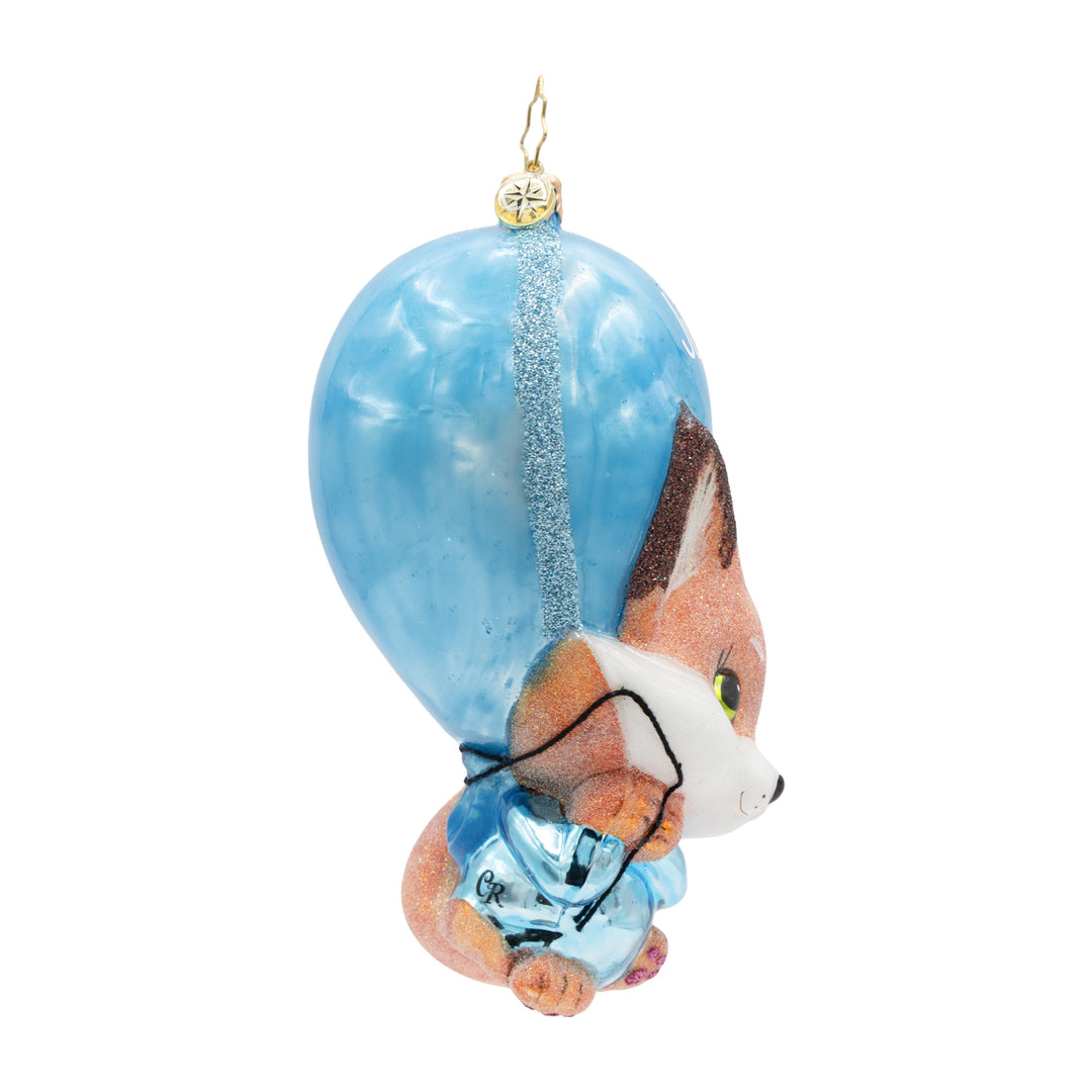 Blue Foxy Float Personalized