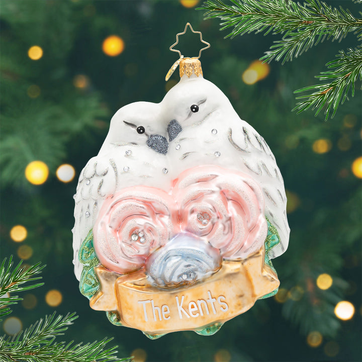 Wedding Lovebirds Personalized