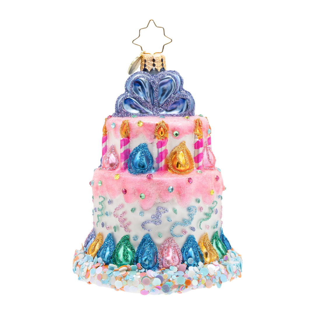 Birthday Bash Bauble Personalized