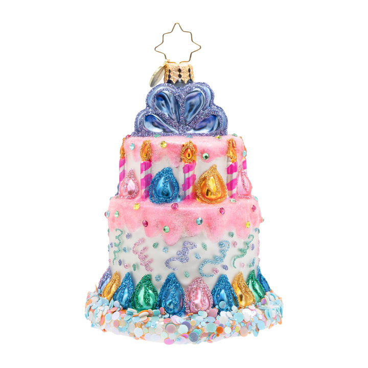 Birthday Bash Bauble Personalized