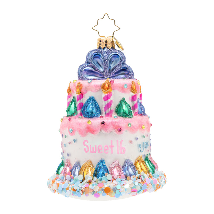 Birthday Bash Bauble Personalized