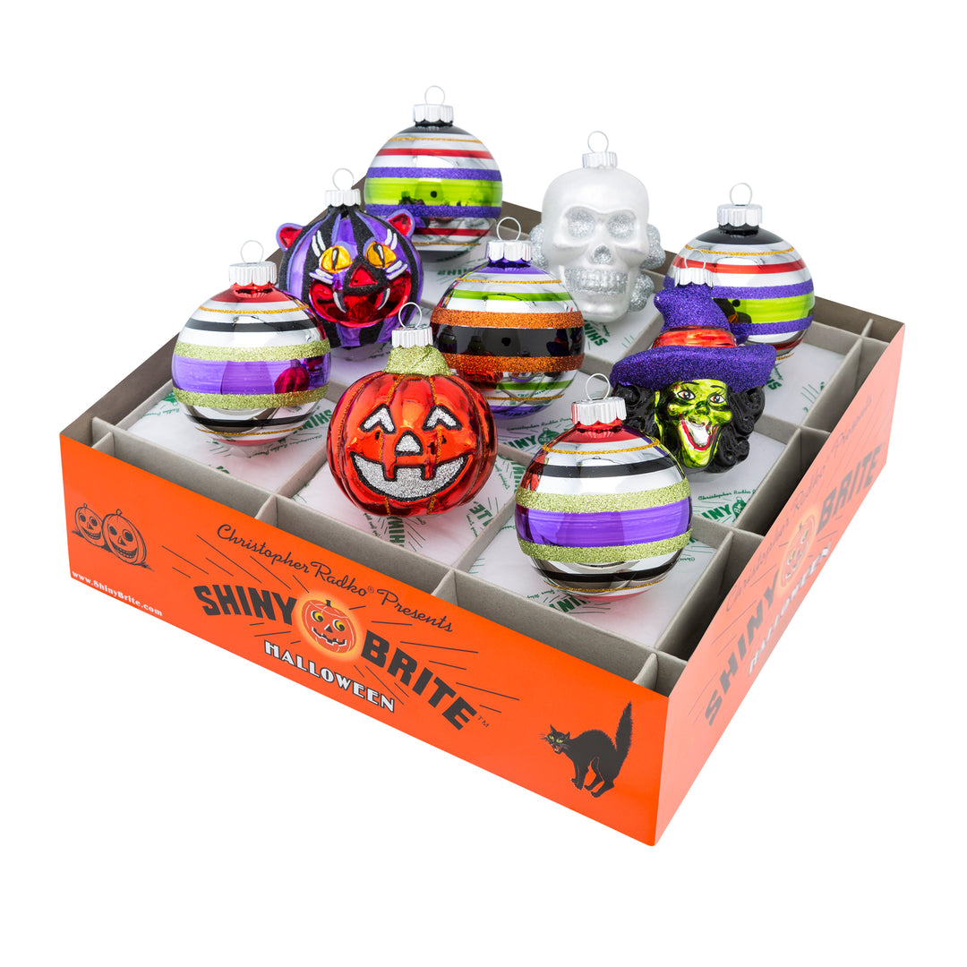 Halloween 9-Pc 2.5 Rounds And Figures