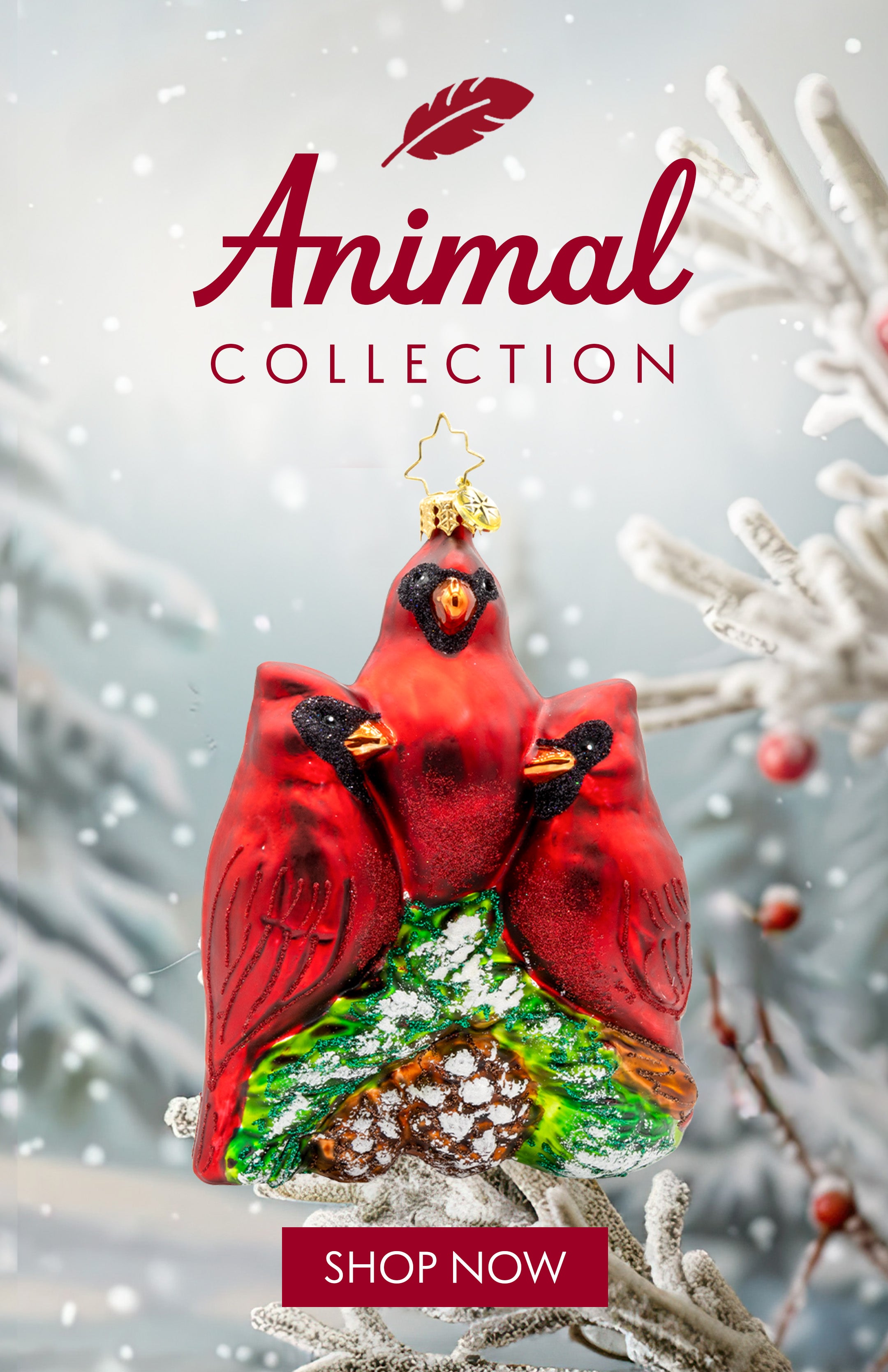 Shop Animal Ornaments by Christopher Radko