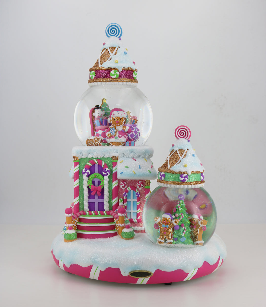 Gingerbread Holiday Home Snowglobe