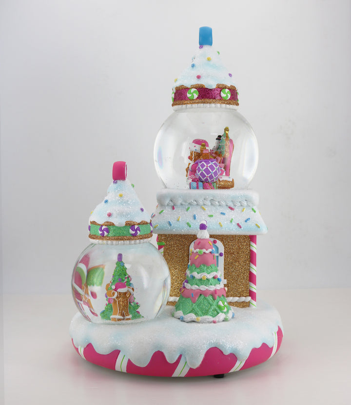 Gingerbread Holiday Home Snowglobe