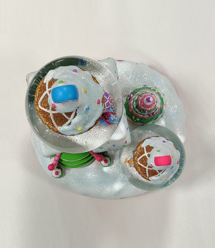 Gingerbread Holiday Home Snowglobe