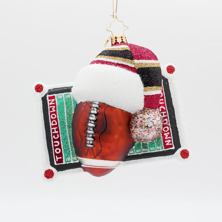 Red, Black and Gold Holiday Huddle