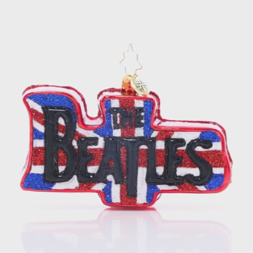 Beatles Union Jack Love – Christopher Radko