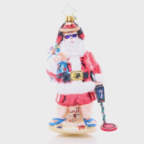 Seaside Scavenger Santa – Christopher Radko