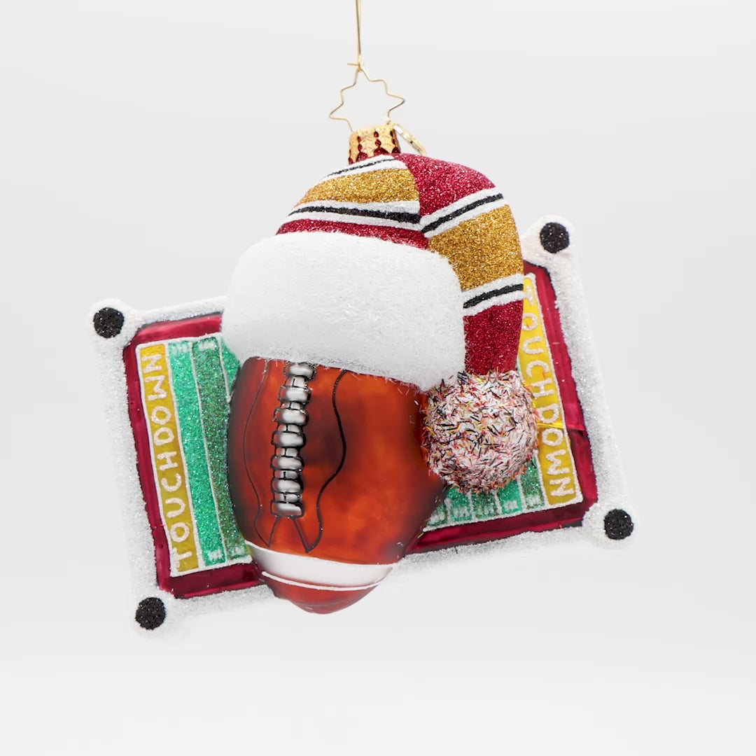 Red and Gold Holiday Huddle
