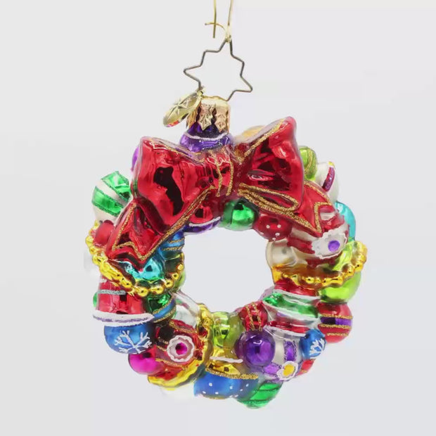 Joyful Wreath Gem – Christopher Radko