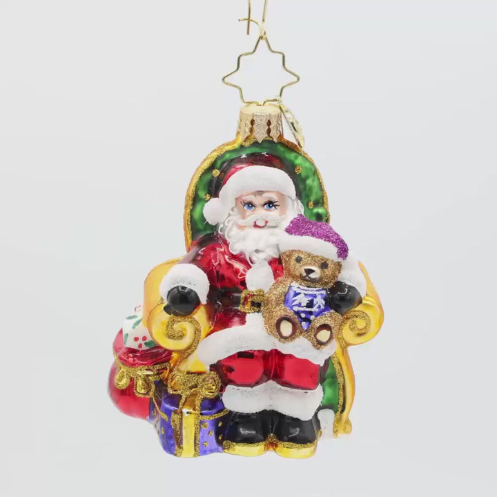 Strike A Pose Santa Gem