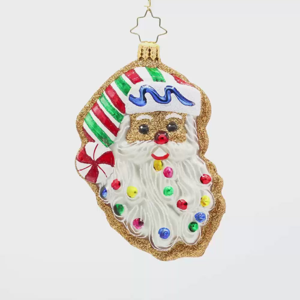 Jolly Gingerbread Santa