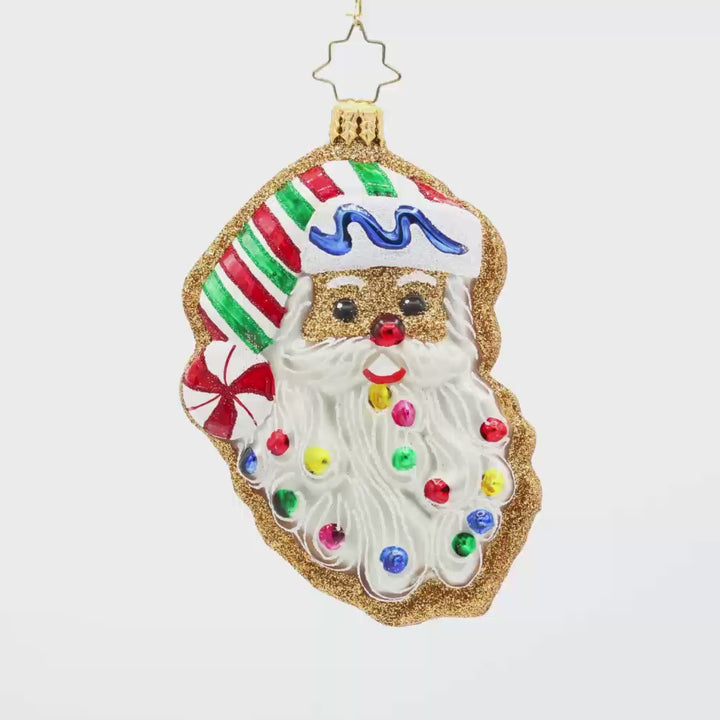Jolly Gingerbread Santa