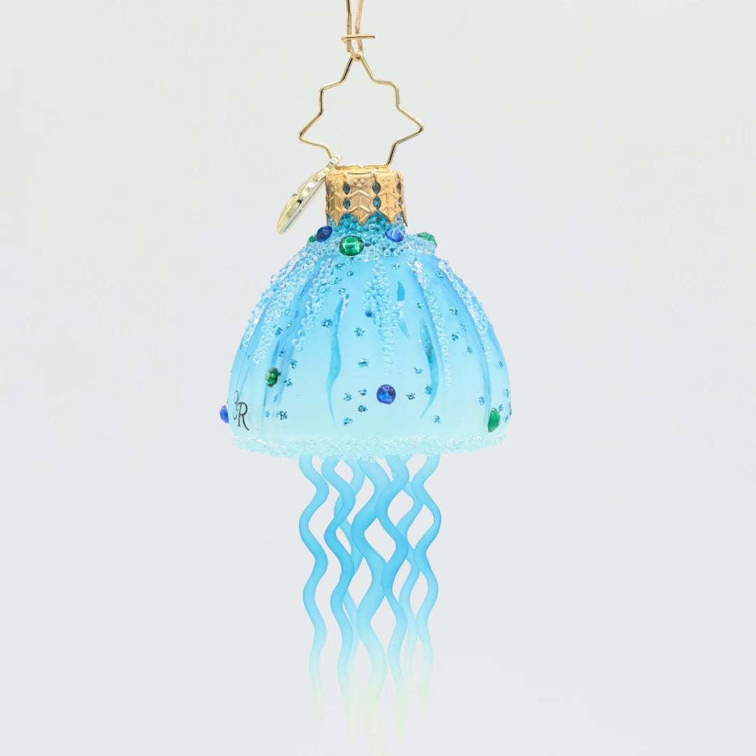 Aqua Moon Jelly Gem